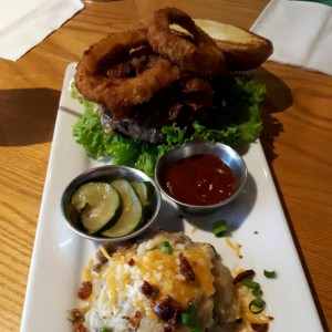 Southern smokehouse burger