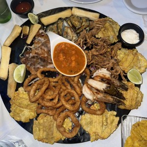 Bandeja de marisco 