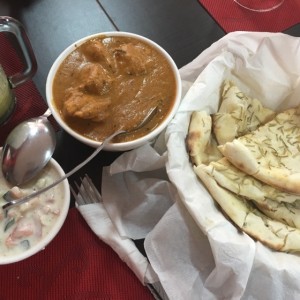 Raita, Butter chicken, Naam de Romero