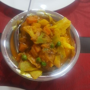 curry de vegetales