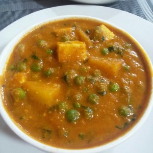 Matar Paneer