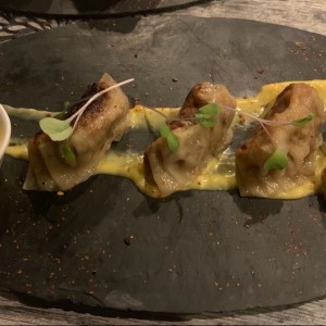 GYOZAS DE PATO CONFITADO