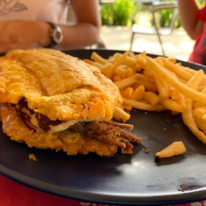 patacon de ropa vieja