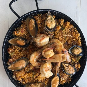 Paella de mariscos