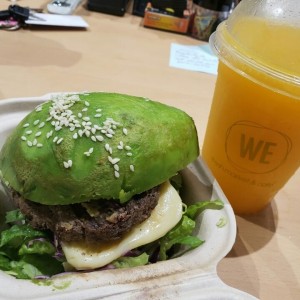 Hamburguesa de Aguacate 