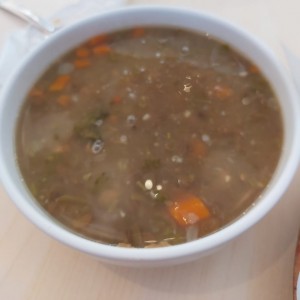 SOPA DE LENTEJA