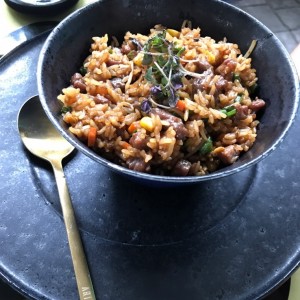 Beef fried rice