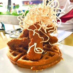 chicken and waffles 