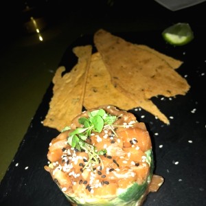 salmon tartare