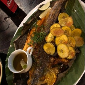 Pescado Entero Sin Espinas al Horno