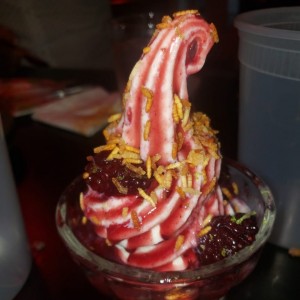 Sundae de vainilla