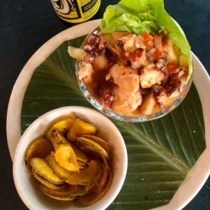 Ceviche de pulpo