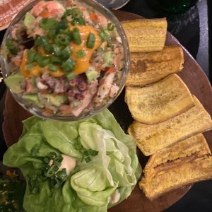 Ceviche mixto 