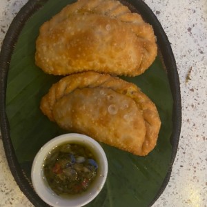 Empanadas de pescado y queso