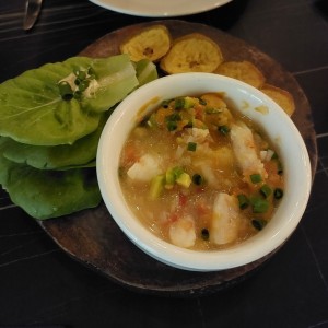 ceviche de camarones