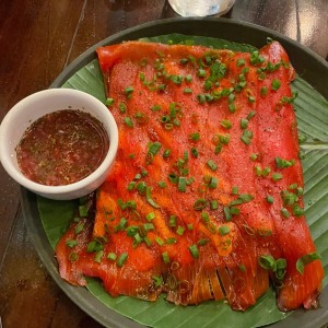 carpaccio de atun