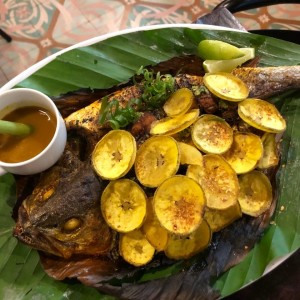 filete de pescado entero