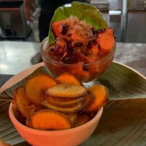 ceviche de Pulpo