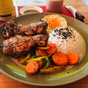 pollo asado yakitori