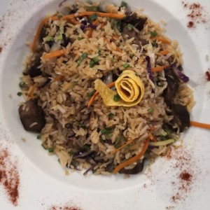 Arroz Mandarin Filete de Res