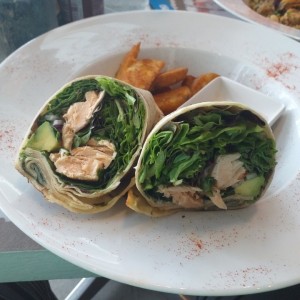 Wrap de salmon