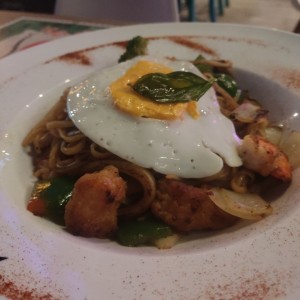 Pad Kee Mao de Mariscos