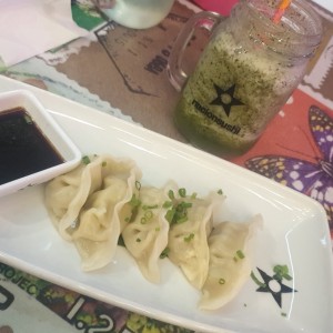 Tentadoras Entradas - Gyozas de Pollo