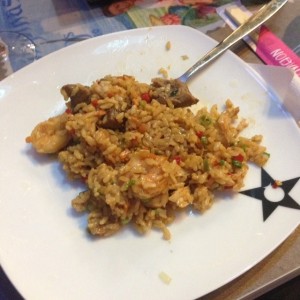 arroz mixto a la yemiyaki