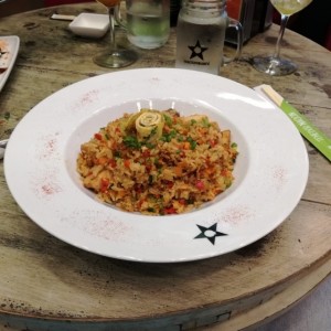 arroz a la yekimeshi