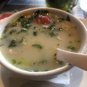 sopa okai de marisco