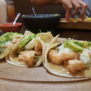 tacos de camarones 