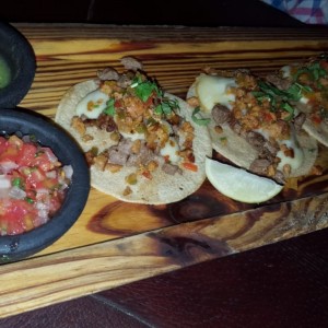 Tacos a la campechana