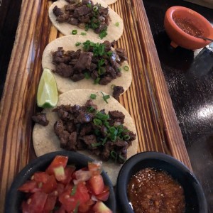 Tacos de arrachera