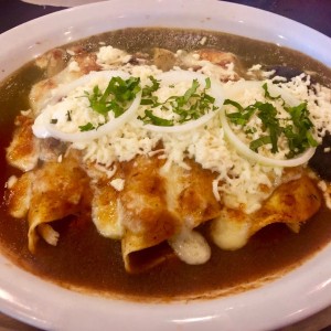 Enchiladas divorciadas