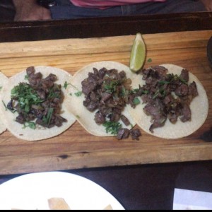 Tacos de arrachera