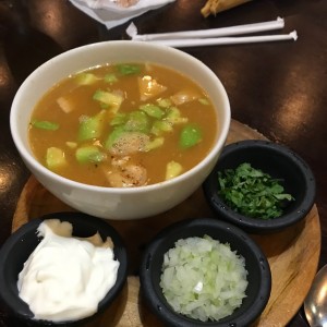 sopa azteca