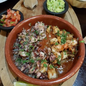 Pulpo y Langostinos