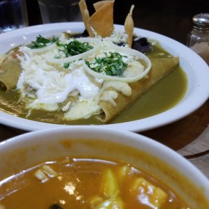 enchiladas de pollo