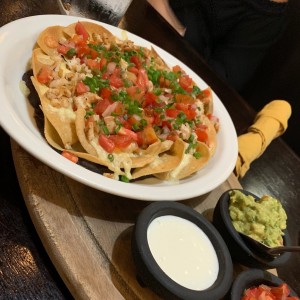 nachos de pollo 