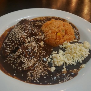 Pollo en salsa de Mole