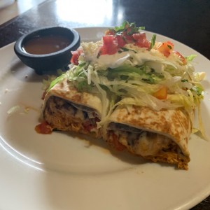 burrito de pollo