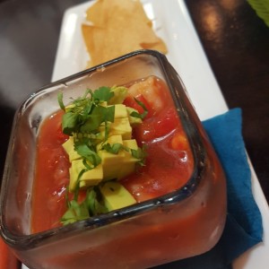 ceviche de langostino 