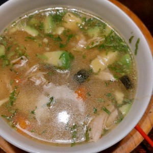 Sopas - Caldo Tlalpeno