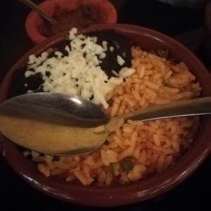 frijoles y arroz