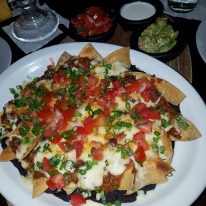 Nachos 3 quesos