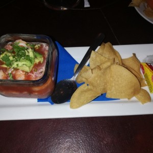 coctel /ceviche de langostino