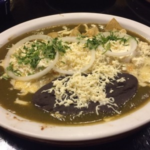 Enchiladas verdes