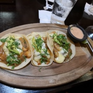 Tacos de camaron 