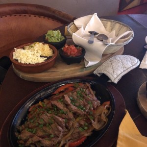 fajitas de carne ($19)