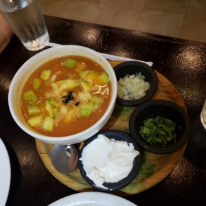 Sopa azteca